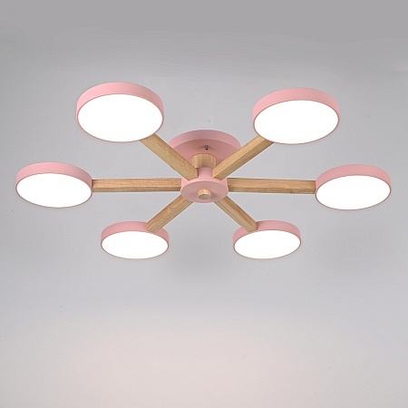 Потолочная Люстра Turna 6 Pink Imperiumloft 178339-26 - фото