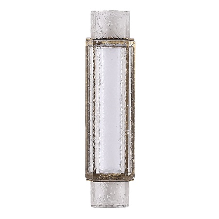 Светильник настенный ST-Luce латунь/прозрачный LED 1*11W 3000K SL6140.301.01 - фото