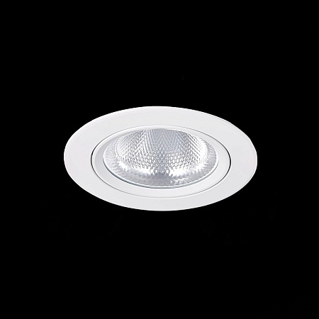 Св-к встр. Белый LED 1*24W 3000K 1 800Lm Ra80 36° IP20 D138xH88 220-240V ST211.538.24.36 - фото