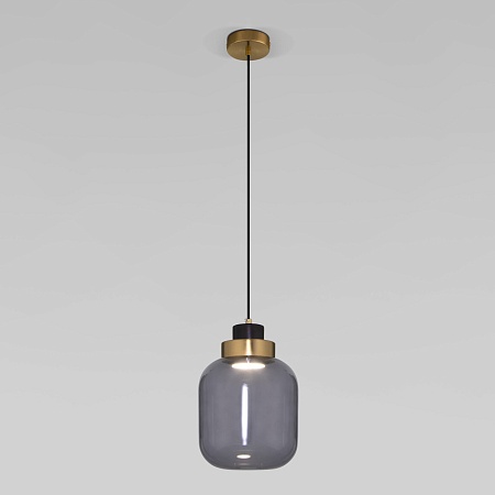 Подвесной акцентный светильник Eurosvet 50240/1 LED дымчатый - фото