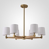 Люстра Jorgenson D85 White/Light Wood Imperiumloft 203575-26