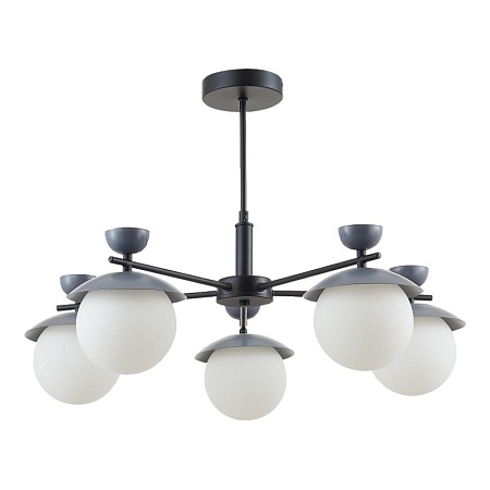 Светильник потолочный Черный, Серый/Белый G9 5*5W SLE220202-05 - фото