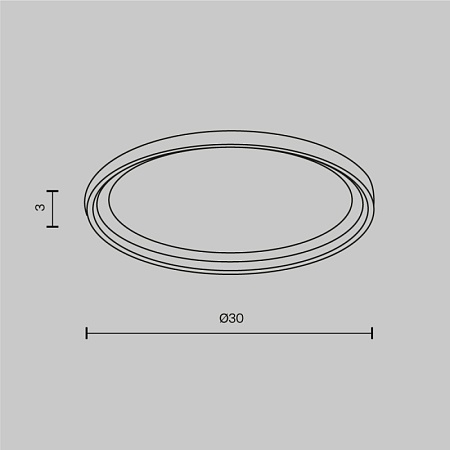 Аксессуар для встраиваемого светильника Technical DLA110-B - фото