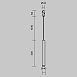 Трековый светильник Technical Skim TR210-1-5W3K-M-BBS - фото