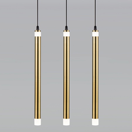 Подвесной акцентный светильник Eurosvet 50133/3 LED бронза - фото