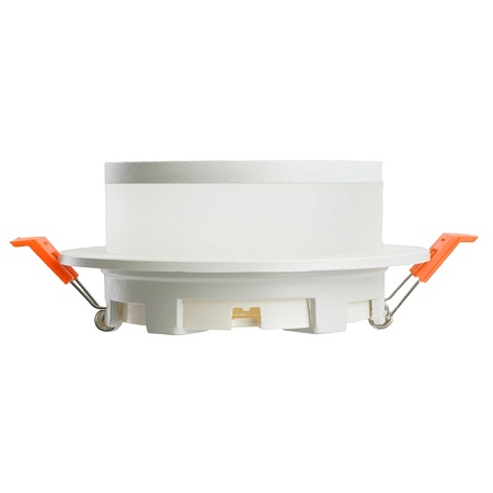 Светильник встраиваемый Feron DL500 потолочный GX53 белый круг - фото