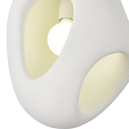 Светильник подвесной ST-Luce белый/белый E27 1*60W SL1522.543.01 - фото