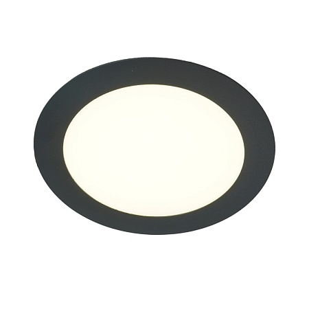 Светодиодный светильник Feron AL500 встраиваемый 12W 4000K черный - фото