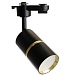 Светильник Feron AL178 трековый однофазный на шинопровод под лампу GU10, черный золото - фото