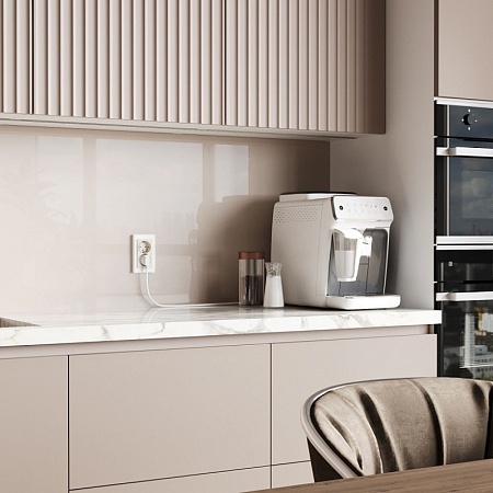 Розетка двойная с заземлением (айвори матовый) W1172062 - фото