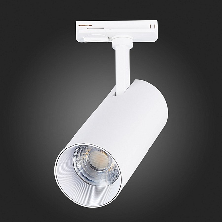 Св-к трек. Белый LED 1*15W 4000K 1 350Lm Ra≥90 36° IP20 L158xW65xH193 100-240V ST350.546.15.36 - фото