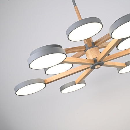 Подвесная Люстра Turna Dbl L12 Gray Imperiumloft 229089-26 - фото