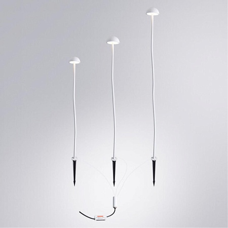Грунтовый светильник Arte Lamp MOTUS A1081PA-3WH - фото