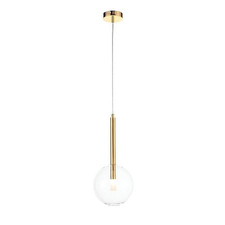 Светильник подвесной ST-Luce Золотистый/Прозрачный G9 1*5W SL1054.203.01 - фото