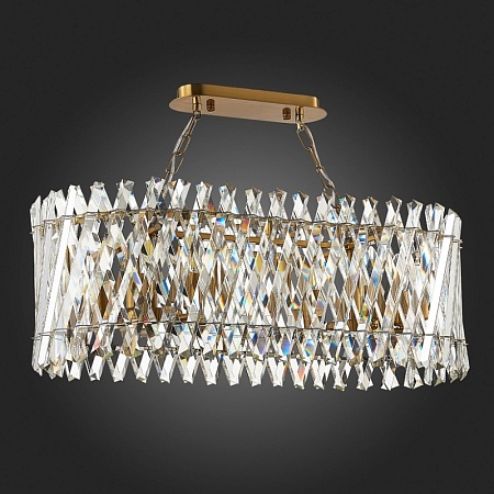 Светильник подвесной ST-Luce Латунь/Прозрачный E14 10*40W SL1170.303.10 - фото