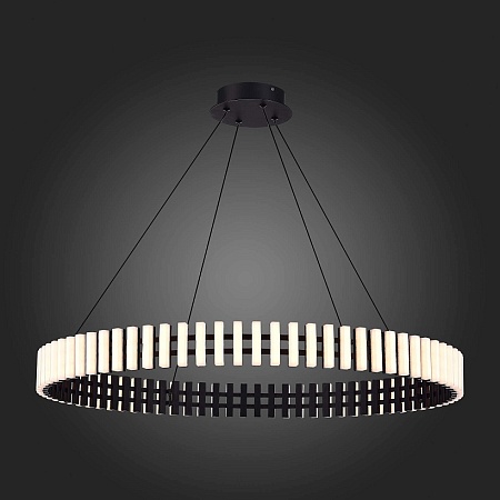 Люстра подвесная ST-Luce Черный/Белый LED 1*50W 3000K SL6203.403.50 - фото