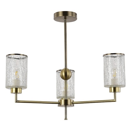 Светильник потолочный Бронза/Прозрачный E27 3*60W SLE1046-302-03 - фото