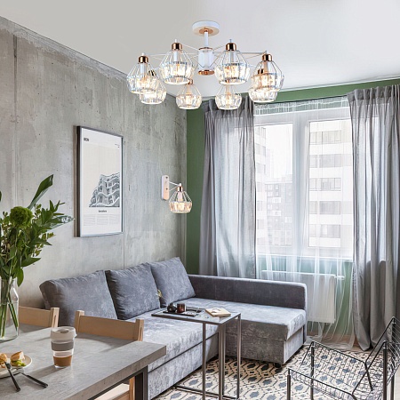 Потолочный светильник Eurosvet 70075/8 белый - фото