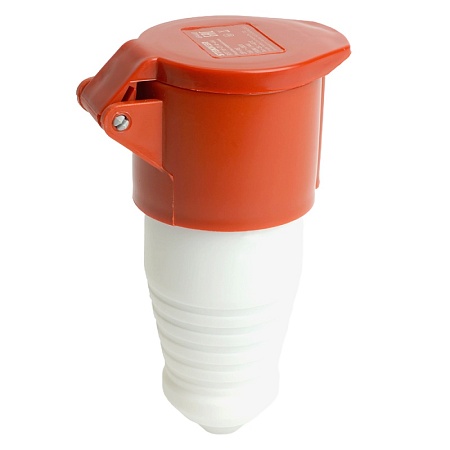 Розетка переносная ST-214 16А 380В 3P+PE IP44, RST16-214-44, Stekker - фото