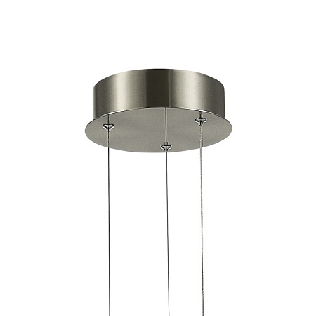 Светильник подвесной ST-Luce Никель/Прозрачный LED 1*20W 4000K SL6235.103.20 - фото
