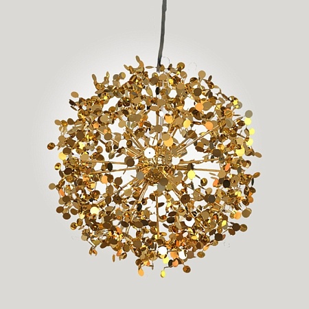 Люстра Tezani Argent Suspension Pendant Lamp 85 Gold D50 Imperiumloft 186184-22 - фото