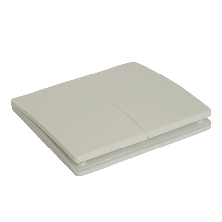 Выключатель беспроводной FERON TM92 SMART, 7мВт, IP65, двухклавишный, белый - фото