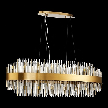 Люстра подвесная ST-Luce Латунь/Латунь, Прозрачный G9 32*5W SL1158.303.32 - фото