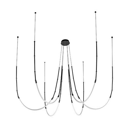 Подвесная люстра ARTE LAMP A2850SP-42BK - фото