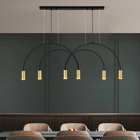 Подвесной Светильник Arc 2 Gold Imperiumloft 189569-26 - фото