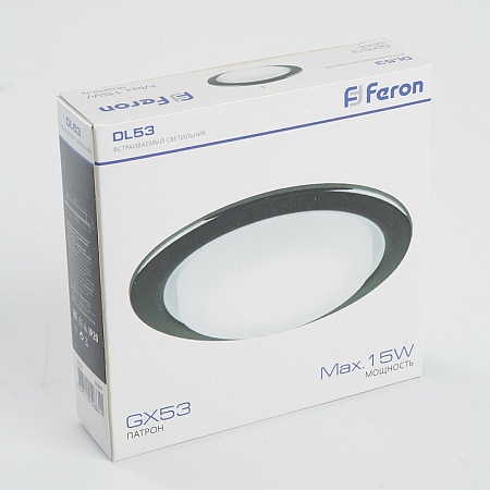 Светильник встраиваемый Feron DL53 потолочный GX53 античное золото - фото