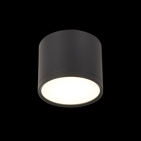 Светильник потолочный Черный LED 1*9W 4000K 702Lm Ra>90 120° IP20 D88xH75 170-240V ST113.442.09 - фото