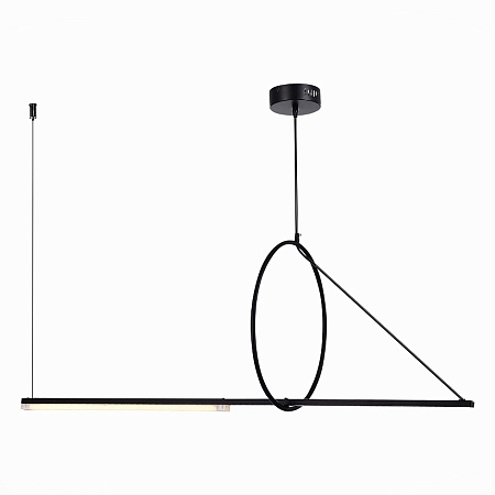 Светильник подвесной ST-Luce Черный LED 1*12W 3000K SL6113.403.01 - фото