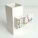 Светильник  настенный Feron ML1740 QUAD   MR16 35W, 230V, 2*GU10,  белый IP20 - фото