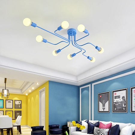 Потолочная Люстра Scheme Blue Imperiumloft 102021-26 - фото