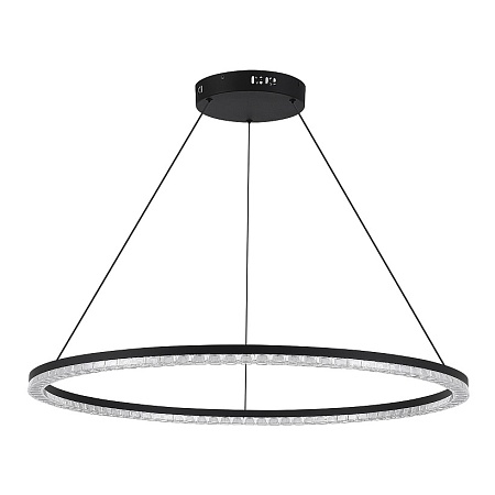 Светильник подвесной ST-Luce черный/прозрачный LED 1*54W 4000K SL1018.413.01 - фото