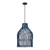 Светильник подвесной ST-Luce Черный/Синий E27 1*40W SL1513.403.01