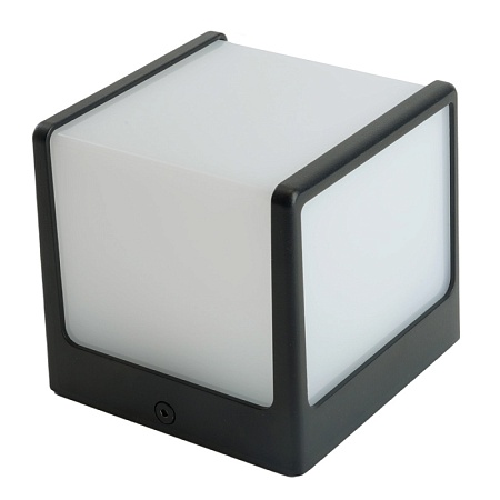 Светильник садово-парковый Feron DH0604,на стену, GX53 230V, черный - фото