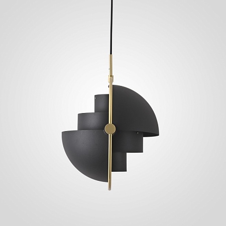 Люстра Louis Weisdorff Gubi Multi-Lite Suspension Lamp Black Imperiumloft 123433-22 - фото