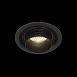 Св-к встр. Zoom Черный LED 1*12W 4000K 960Lm Ra90 15°-60° IP20 D115xH95 170-240V ST701.448.12 - фото