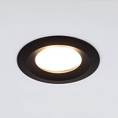 Встраиваемый точечный светильник 110 MR16 черный Elektrostandard