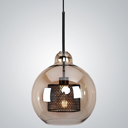 Подвесной Светильник Catch Amber Pear L D30 Imperiumloft 200987-26 - фото