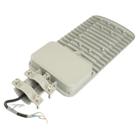 Светодиодный уличный консольный светильник Feron SP3050 80W 5000K 230V, серый - фото