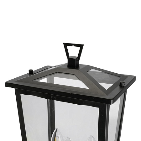 Светильник садово-парковый Feron PL757 столб 60W E14 230V, черный - фото