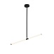 Светильник подвесной ST-Luce Черный/Белый LED 2*10W 4000K SL393.403.02 - фото