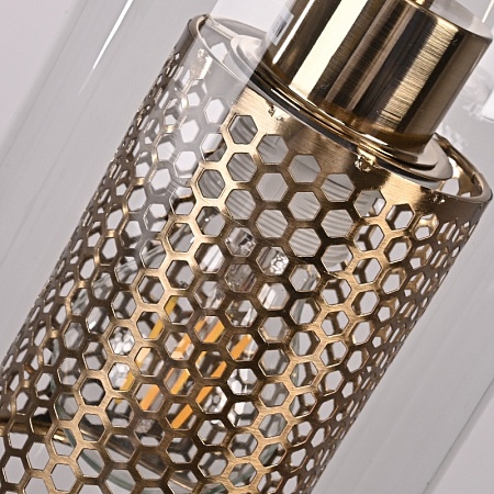 Подвесной Светильник Catch F Cylinder Brass D12 Imperiumloft 186715-26 - фото