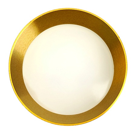 Светильник потолочный Feron ML190 Barrel GATSBY MR16 GU10 35W 230V, черный + античное золото - фото