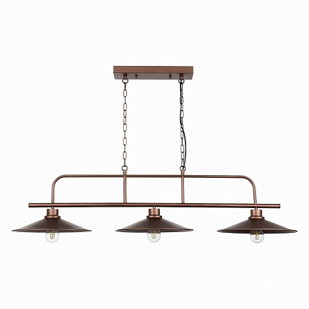 Люстра подвесная ST-Luce Кофейный/Кофейный E27 3*60W SL265.403.03 - фото