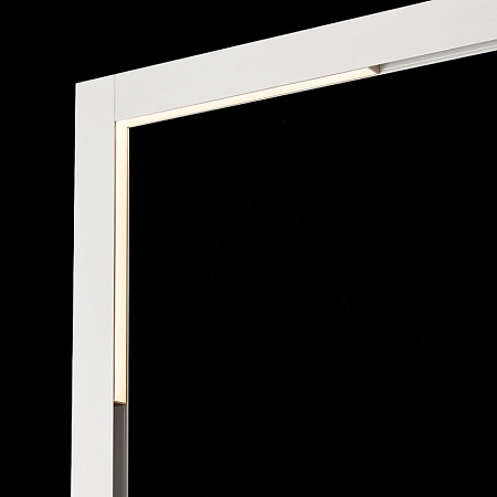 Магнитный трековый светильник Белый LED 1*20W 3000K 1 250Lm Ra>90 120° IP20 L330xW330xH ST801.536.20 - фото