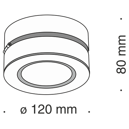 Потолочный светильник Technical C023CL-L20W4K - фото