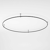 Esthetic Magnetic Шинопровод Round черный Ø1800 85218/00 Elektrostandard